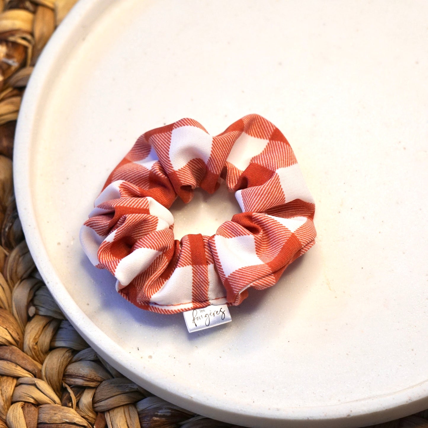 Chouchou satin - Carotté