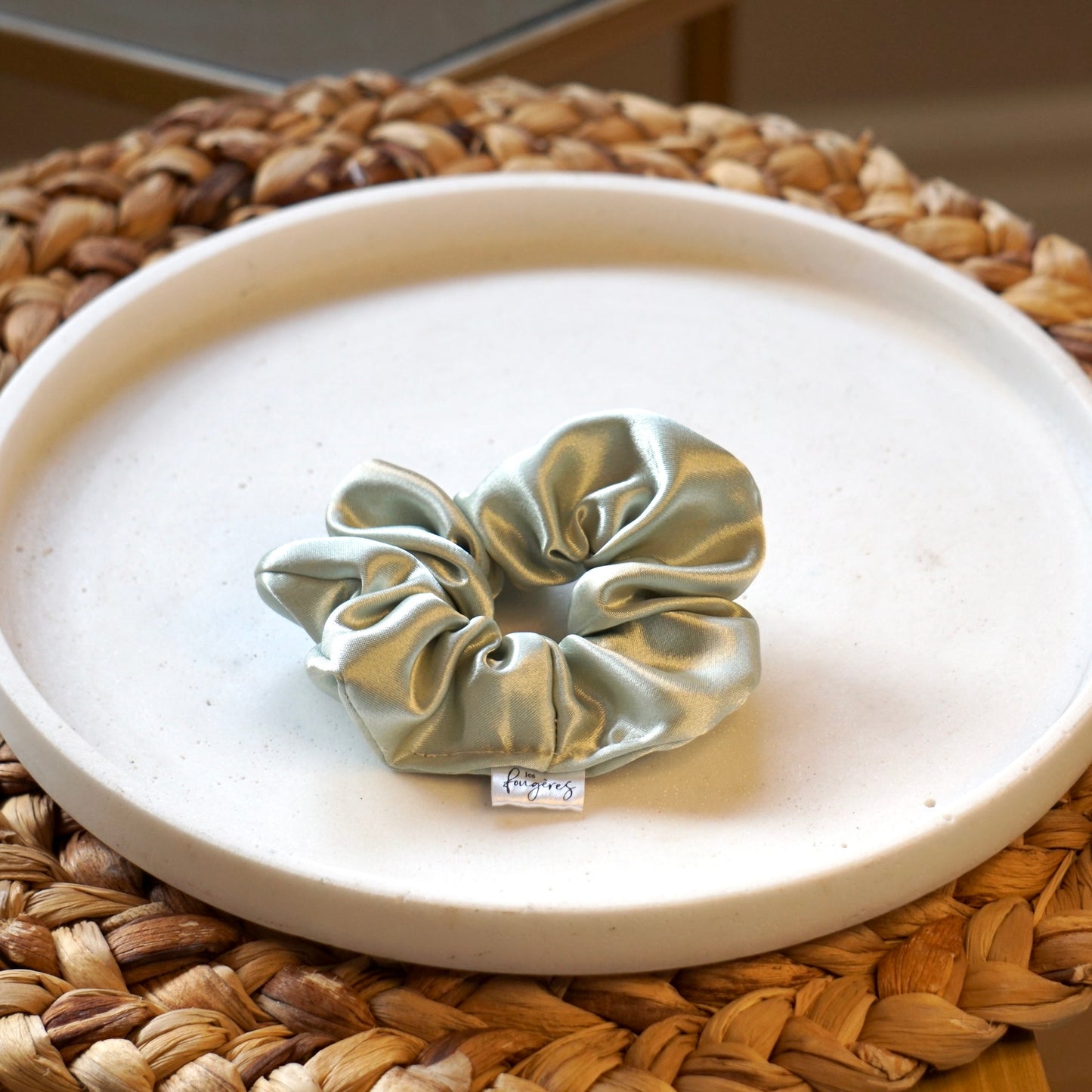 Chouchou satin - sauge